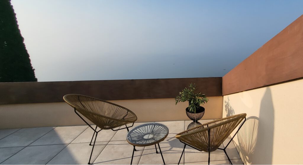 Dachterrasse mit Rundumblick