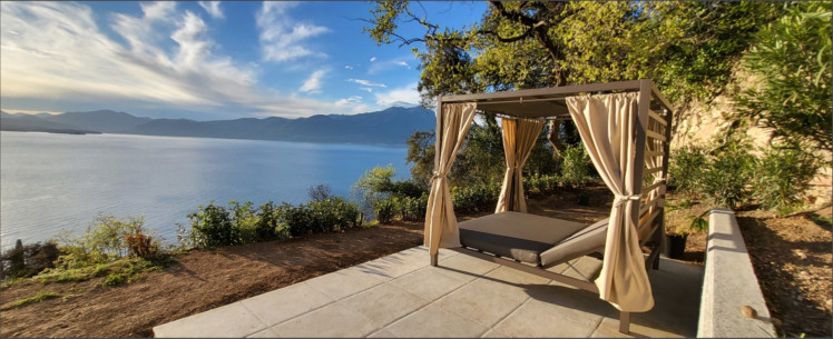 Sonnenterrasse mit Daybed